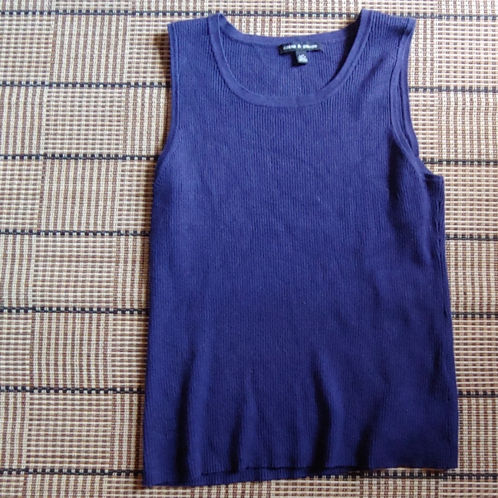 Blue vest